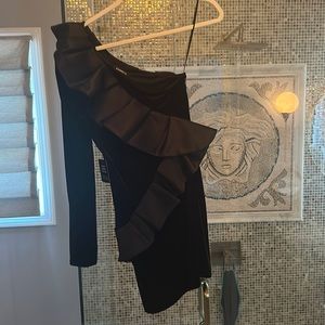 NWT express velvet mini dress